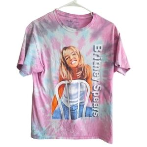 SM Britney Spears tie dye tshirt